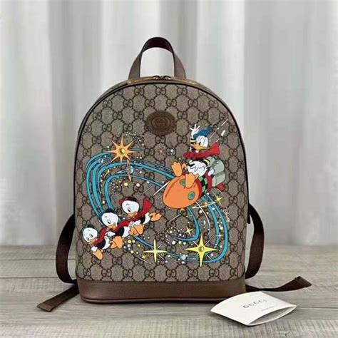 gucci disney mini backpack|gucci donald duck backpack.